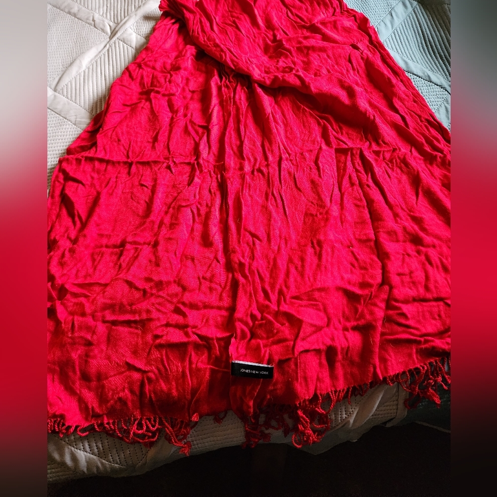 Red scarf/wrap
